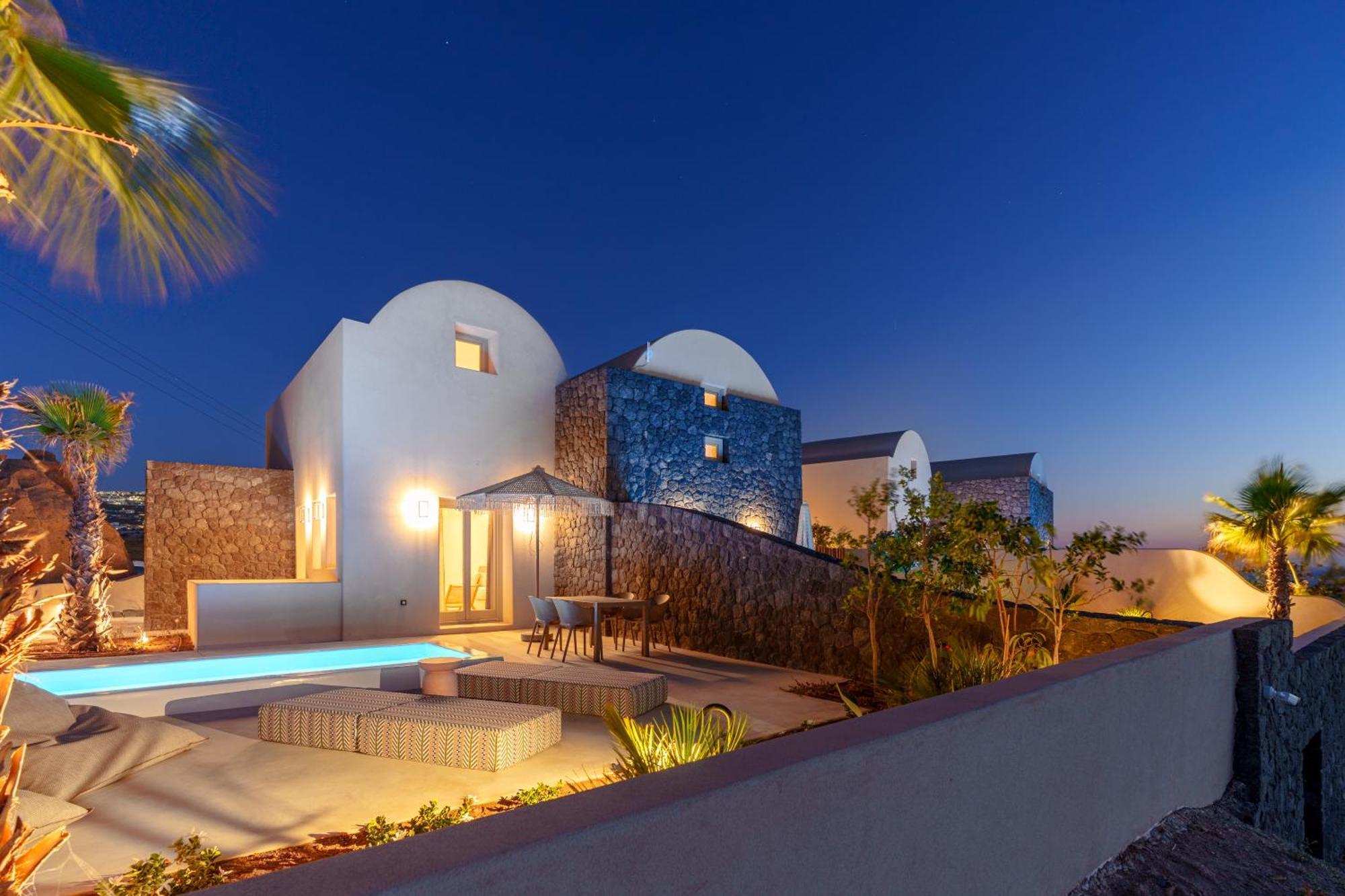 Halo Santorini - Living Experience Villa คาร์เทราดอส ภายนอก รูปภาพ