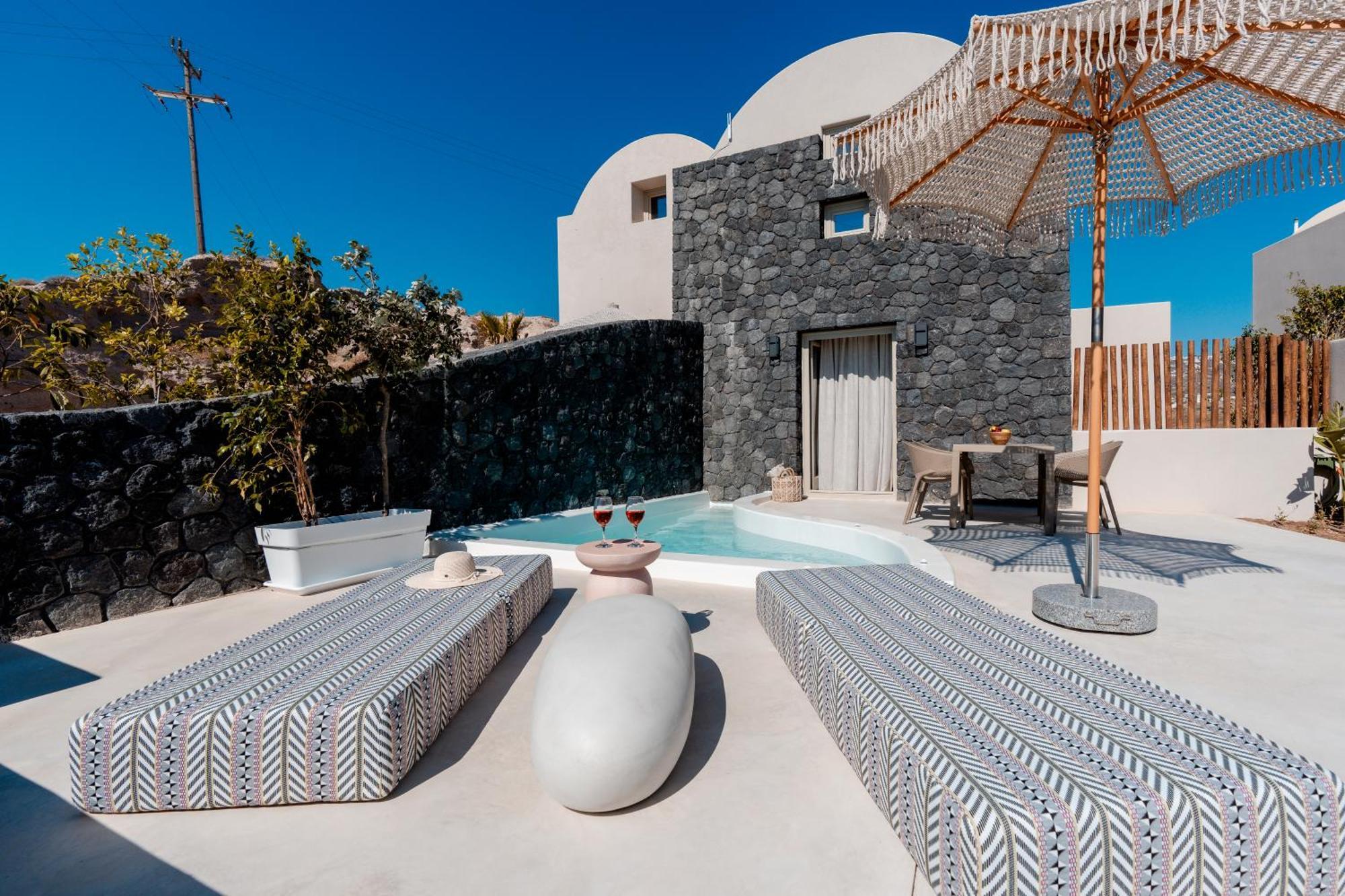 Halo Santorini - Living Experience Villa คาร์เทราดอส ภายนอก รูปภาพ
