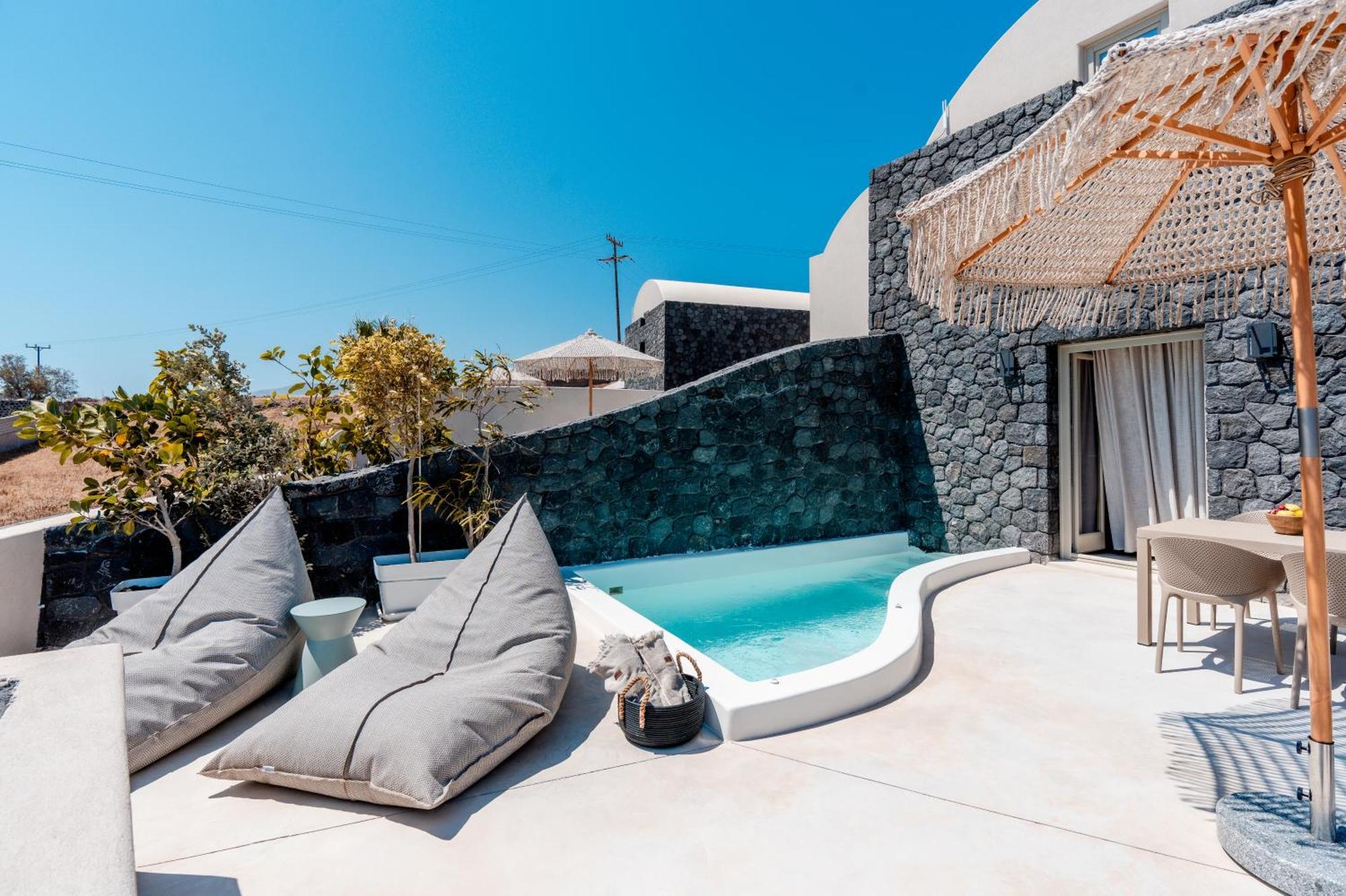Halo Santorini - Living Experience Villa คาร์เทราดอส ภายนอก รูปภาพ