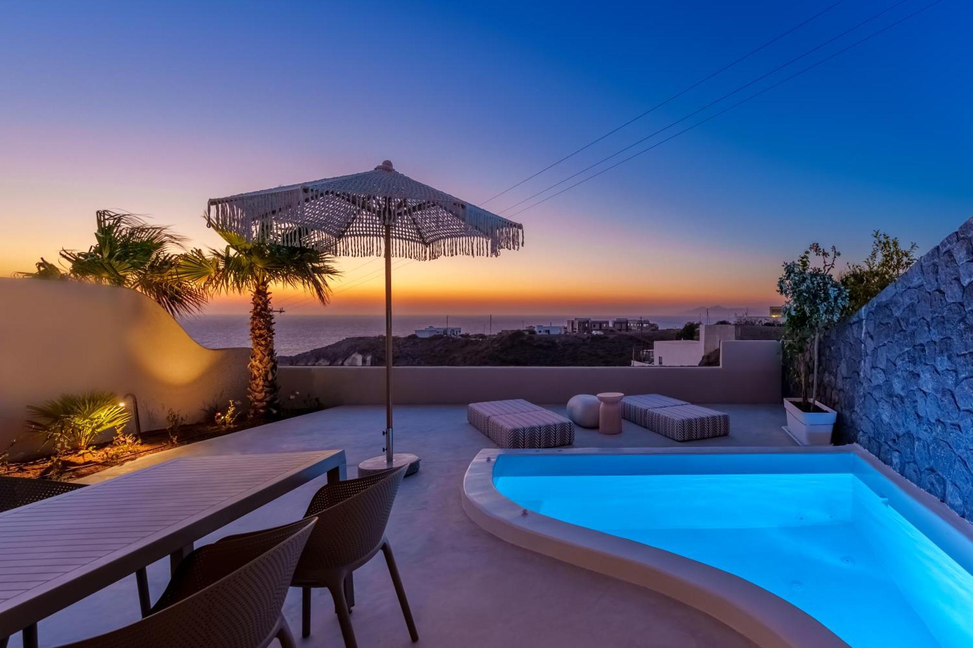 Halo Santorini - Living Experience Villa คาร์เทราดอส ภายนอก รูปภาพ