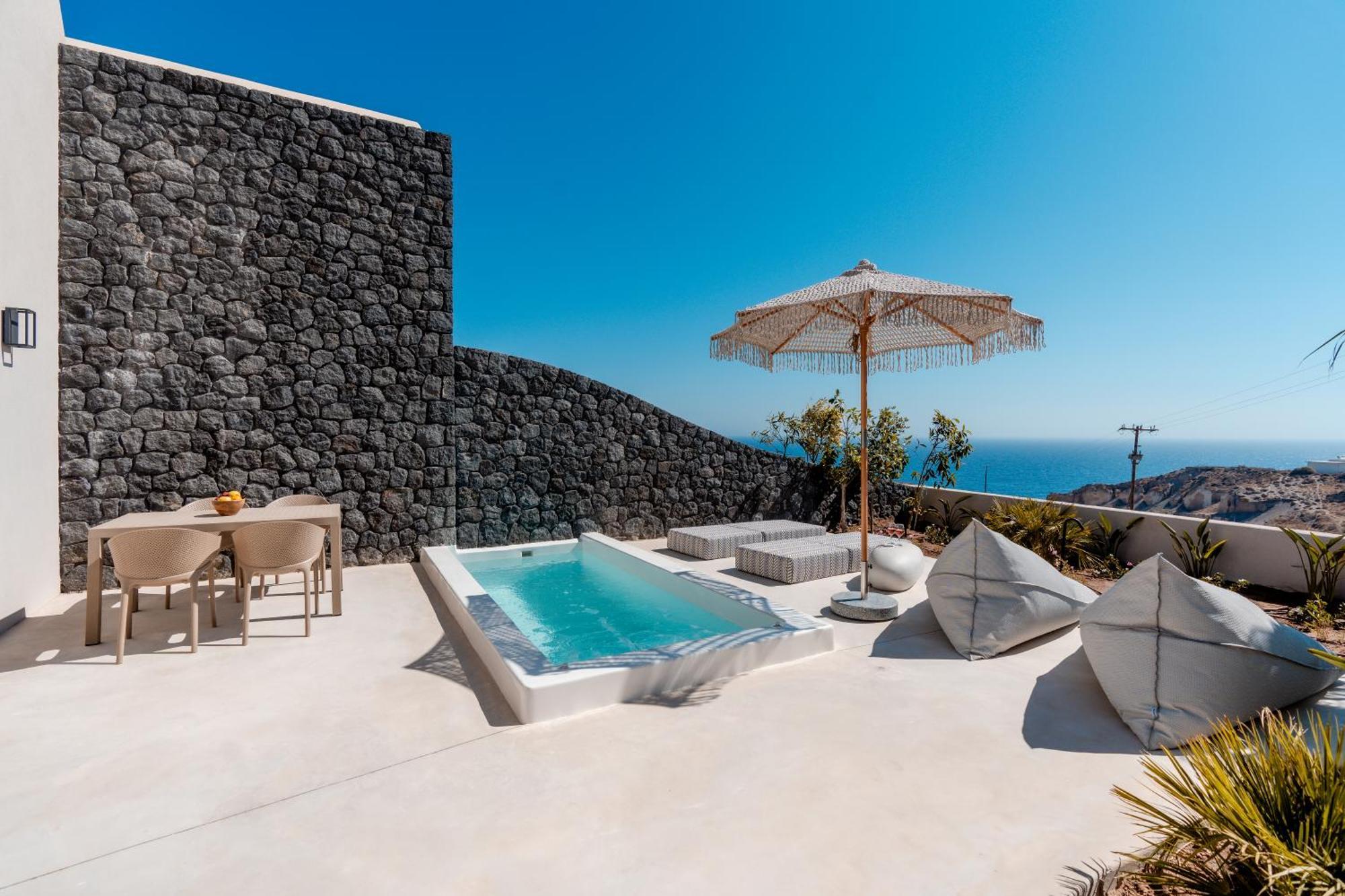 Halo Santorini - Living Experience Villa คาร์เทราดอส ภายนอก รูปภาพ