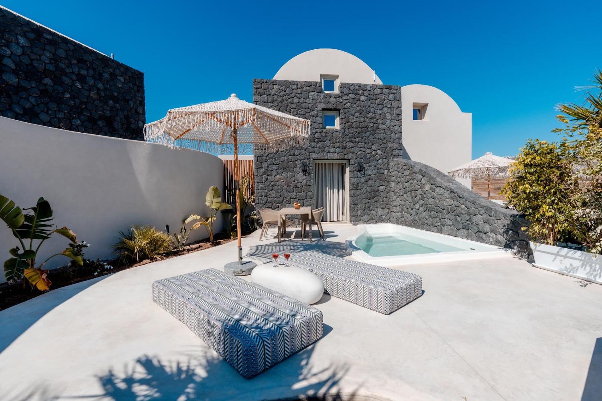 Halo Santorini - Living Experience Villa คาร์เทราดอส ภายนอก รูปภาพ