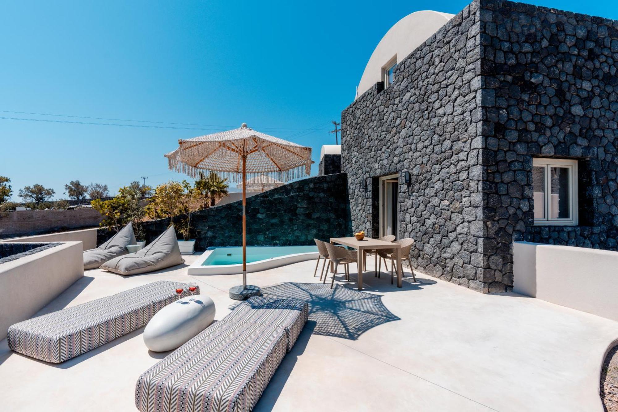 Halo Santorini - Living Experience Villa คาร์เทราดอส ภายนอก รูปภาพ