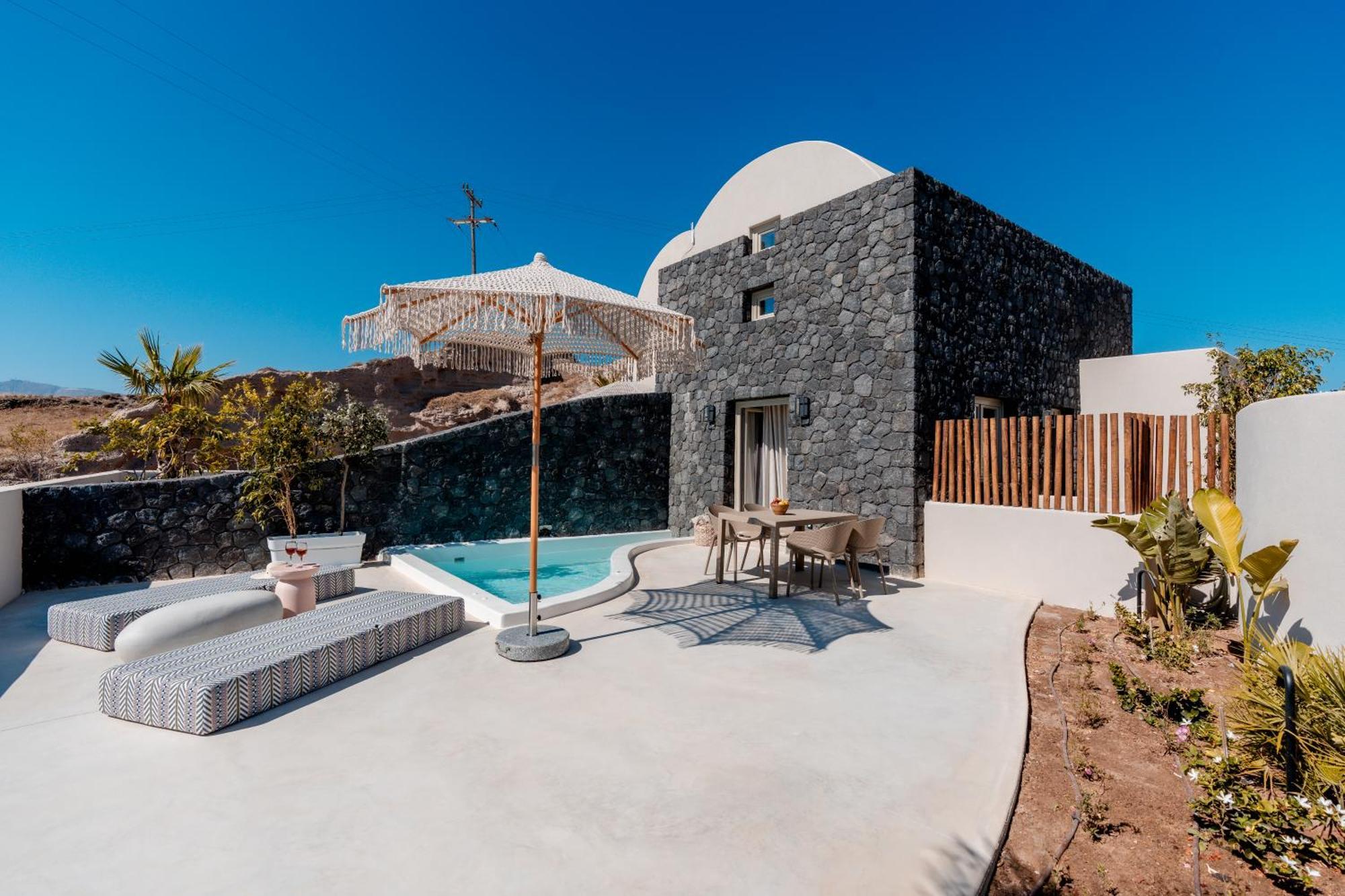 Halo Santorini - Living Experience Villa คาร์เทราดอส ภายนอก รูปภาพ