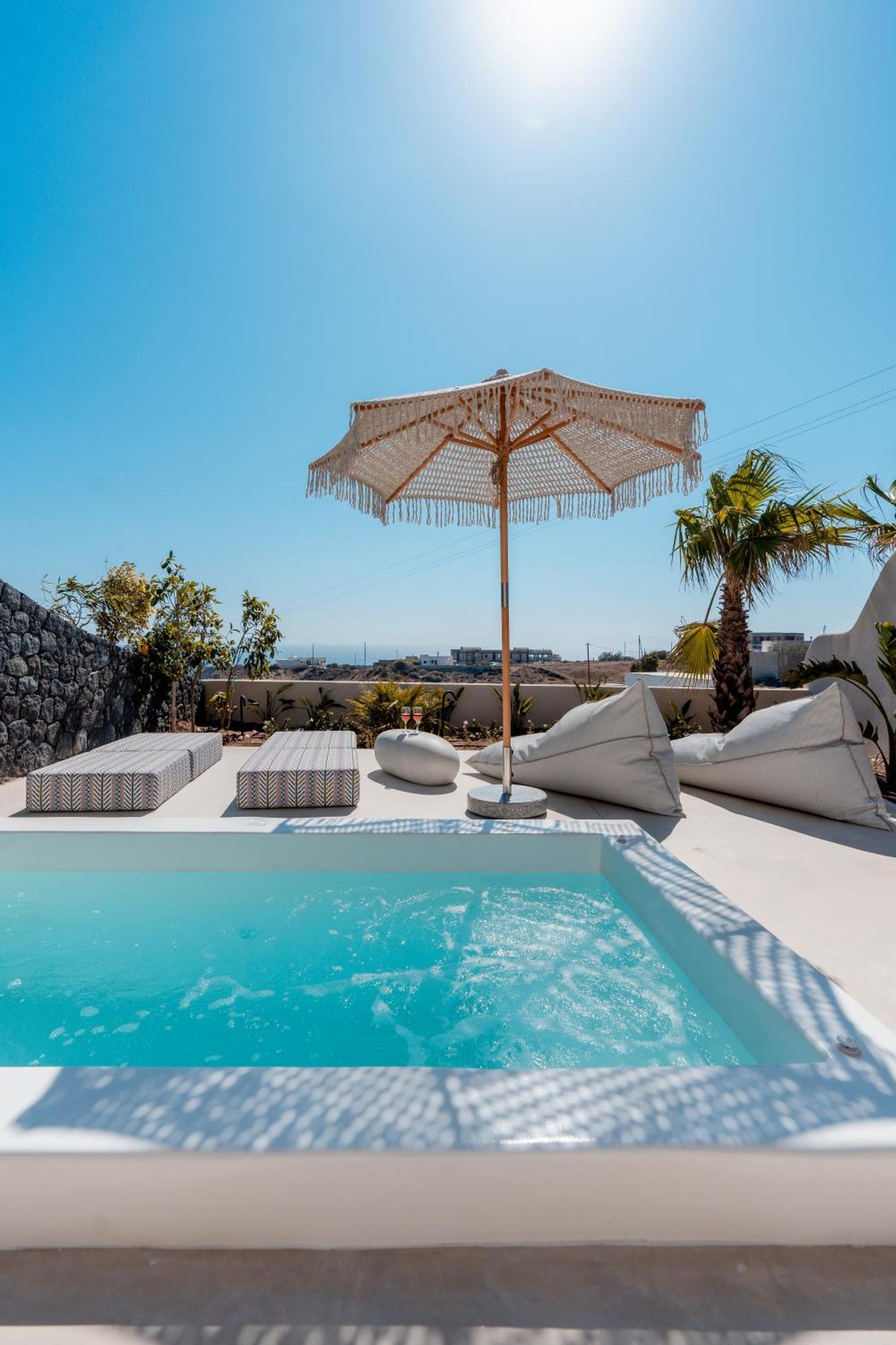 Halo Santorini - Living Experience Villa คาร์เทราดอส ภายนอก รูปภาพ